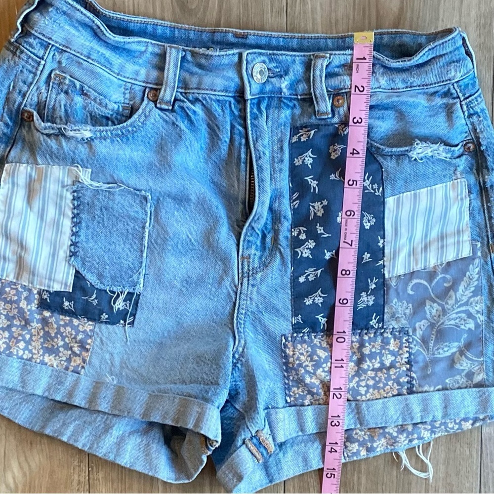 American Eagle Patchwork Shorts - image 5